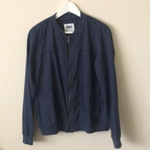 Old Navy Blue Bomber Jacket